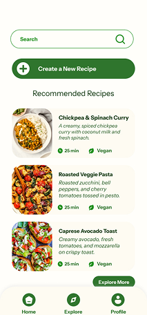 Sketch for Dishable landing page